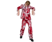 Role play-set for adult Dead Groom (shirt, tie, pants), size 52 EOL